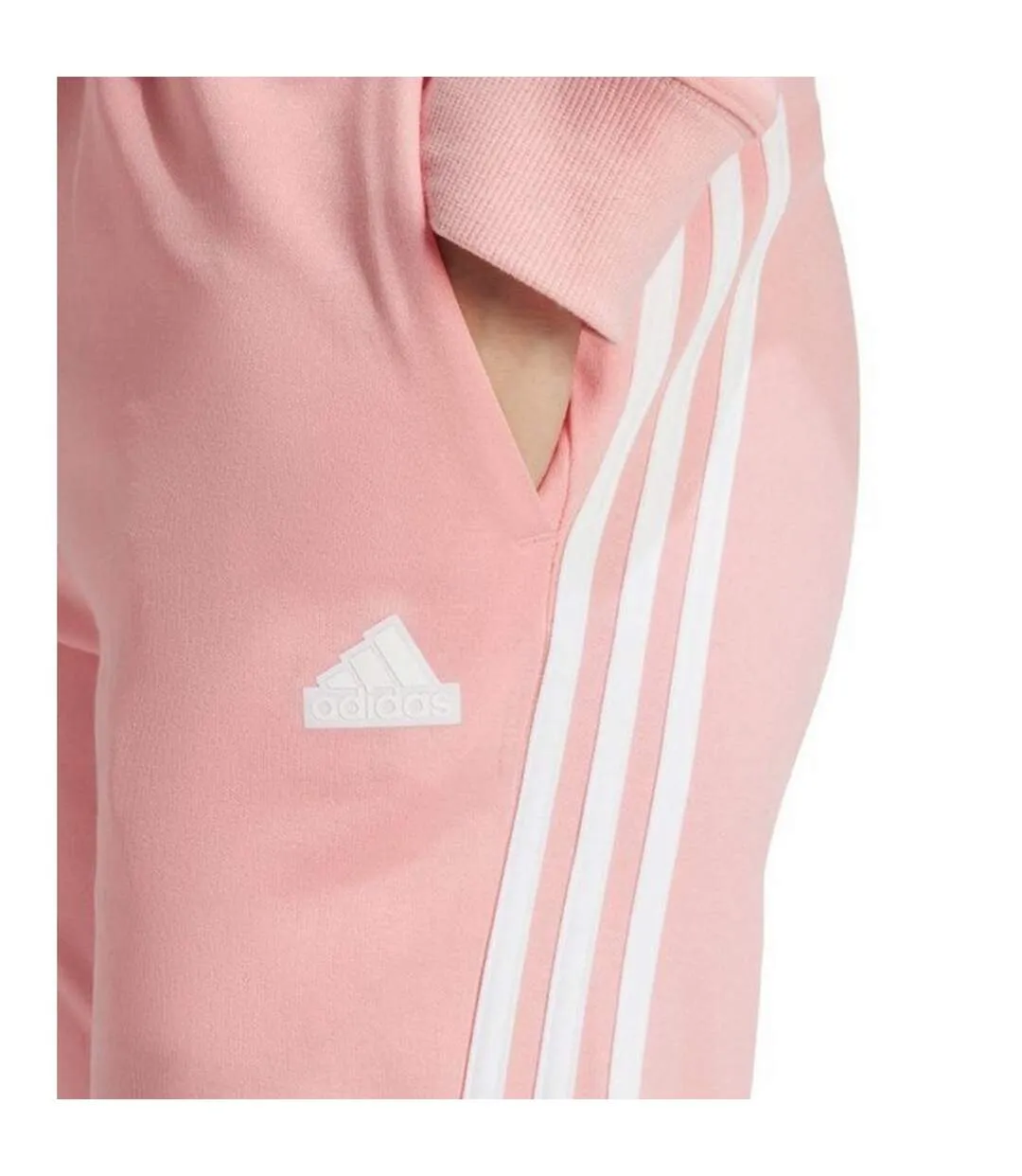 Pantalon De Jogging Style 3 Rayures Iconic Wrapping Femme Rose Adidas-4