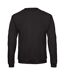 B&C Adults Unisex ID. 202 50/50 Sweatshirt (Black)
