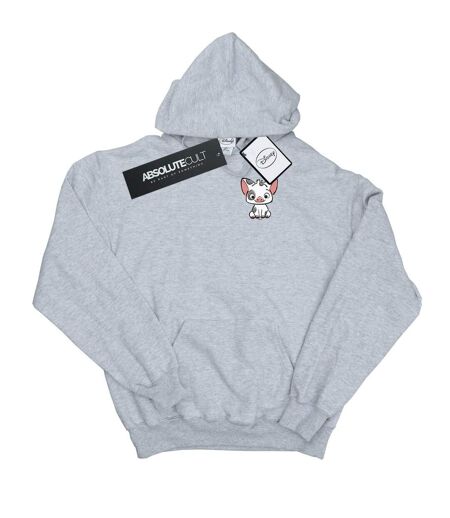 Disney - Sweat à capuche MOANA PUA THE PIG BREAST PRINT - Femme (Gris chiné) - UTBI11535