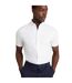 Mens Oxford Regular Short-sleeved Shirt White Ted Baker-3