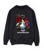 Disney - Sweat ALICE IN WONDERLAND FLOWERS - Femme (Noir) - UTBI5653-1