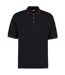 Kustom Kit Mens St. Mellion Mens Short Sleeve Polo Shirt (Black/Yellow)