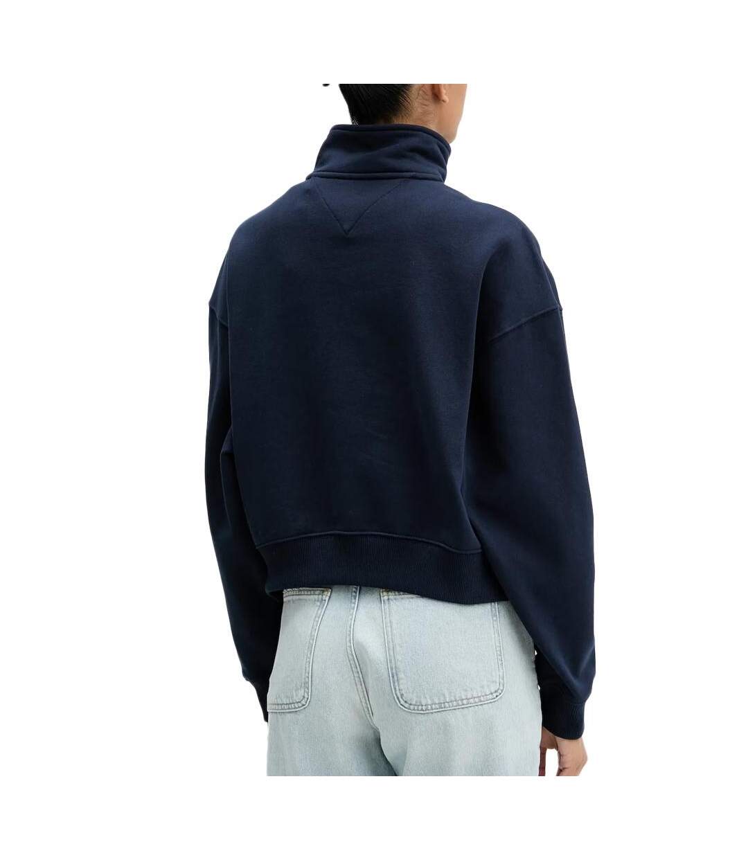 Sweat marine femme tommy hilfiger bxy-2