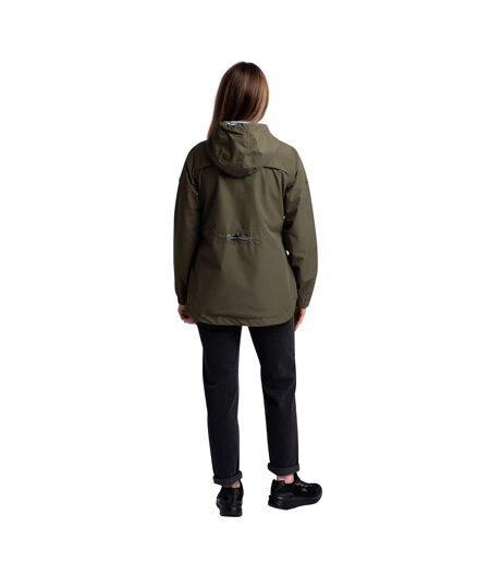 Womens/ladies Flourish Waterproof Jacket Herb Trespass