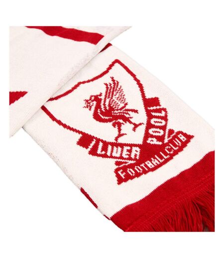 Écharpe Motif/style Liverpool Fc Taille Unique Blanc Rouge Adidas