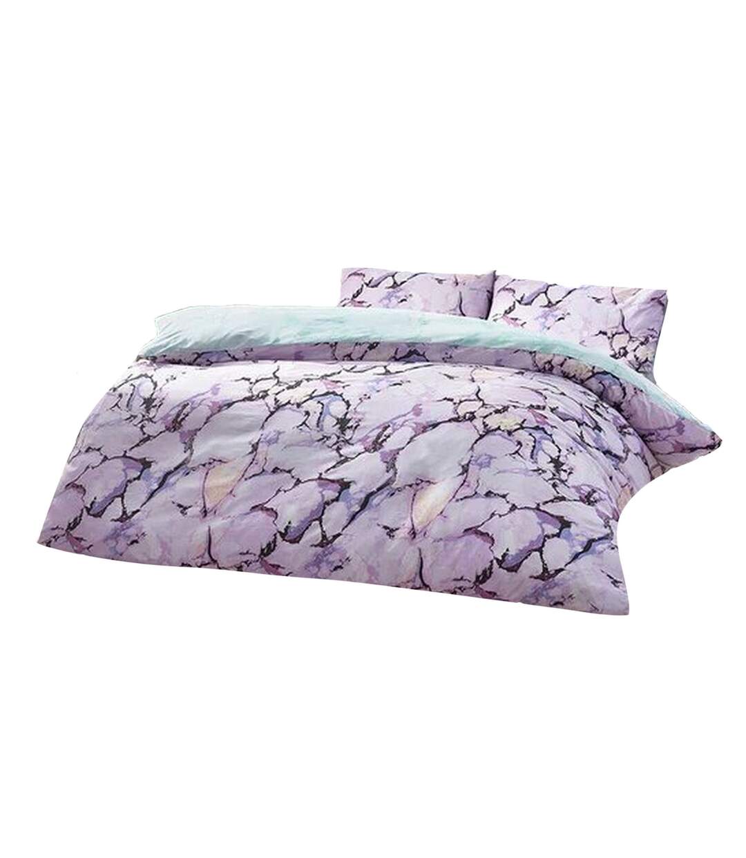 Marble duvet cover set pastel purple Style Lab-1