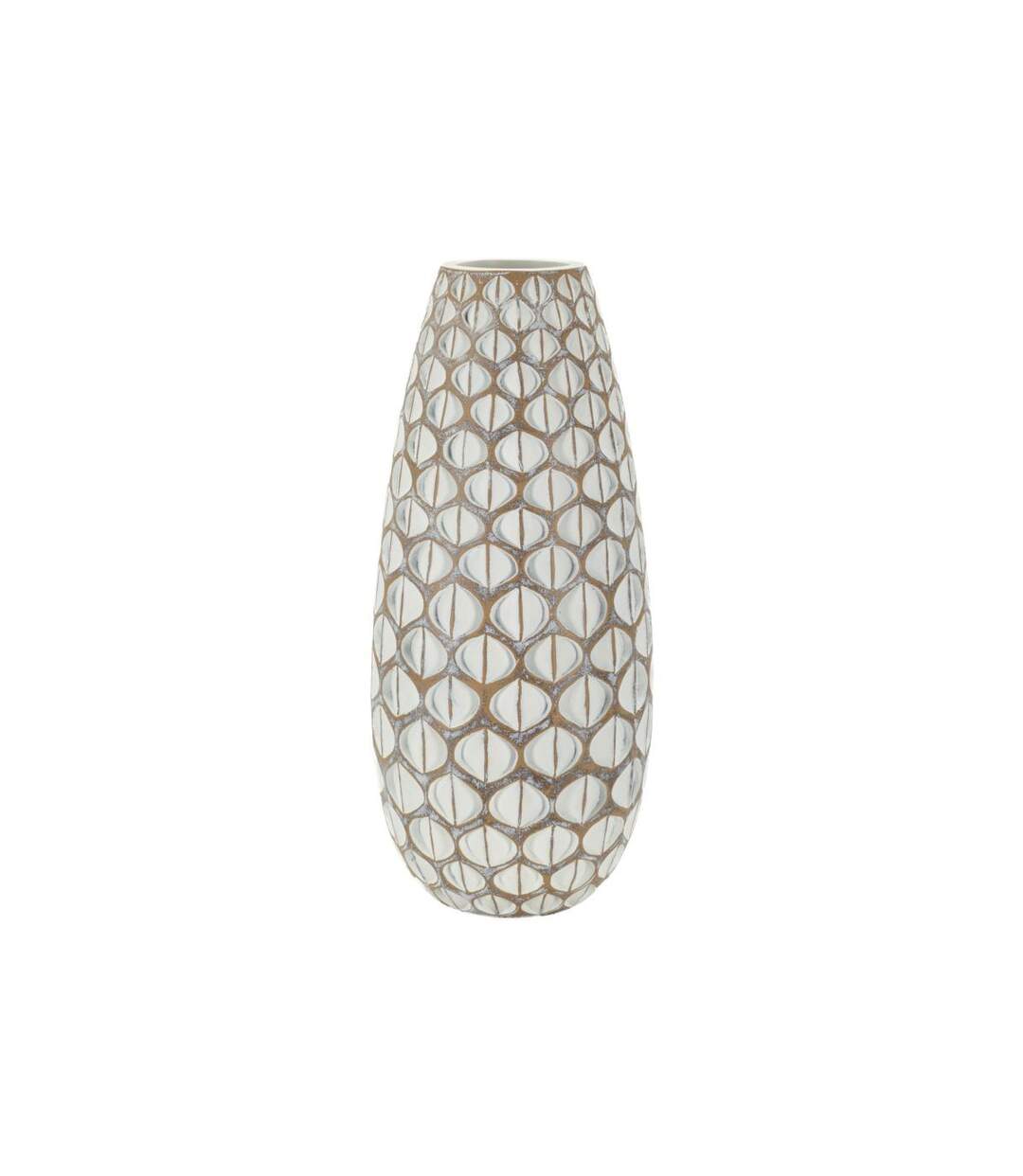 Vase Déco en Résine Tibet 45cm Multicolore-1