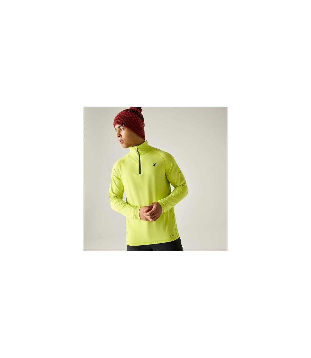Mens Fuse Up Ii Midlayer Wild Lime Dare 2B-1