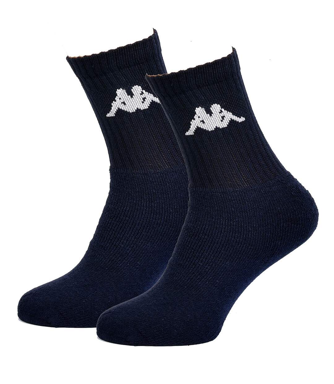 Chaussettes homme KAPPA Modèle Tennis -Assortiment modèles photos selon arrivages- Pack de 6 Paires Tennis KAPPA Marine-3