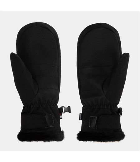 Unisex Adult Meribel Waterproof Skiing Ski Mittens Black Nevica