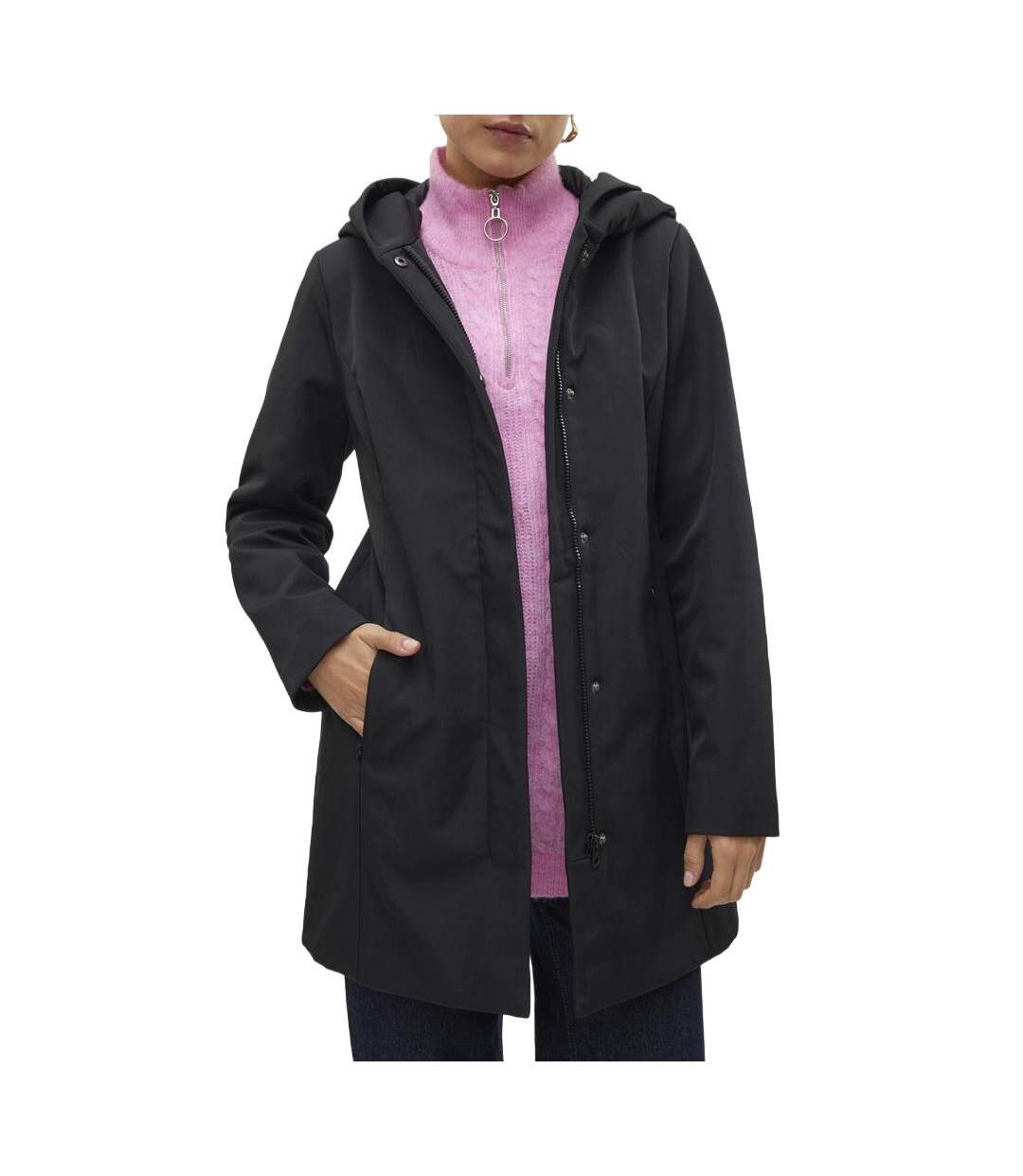 Veste déperlante  noir femme vero moda shelldona-1