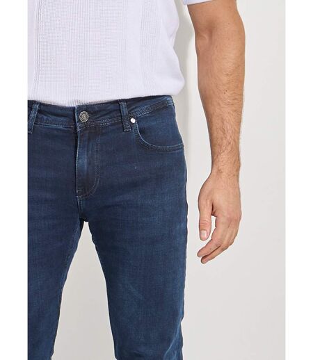 Jean droit 5 poches denim stretch