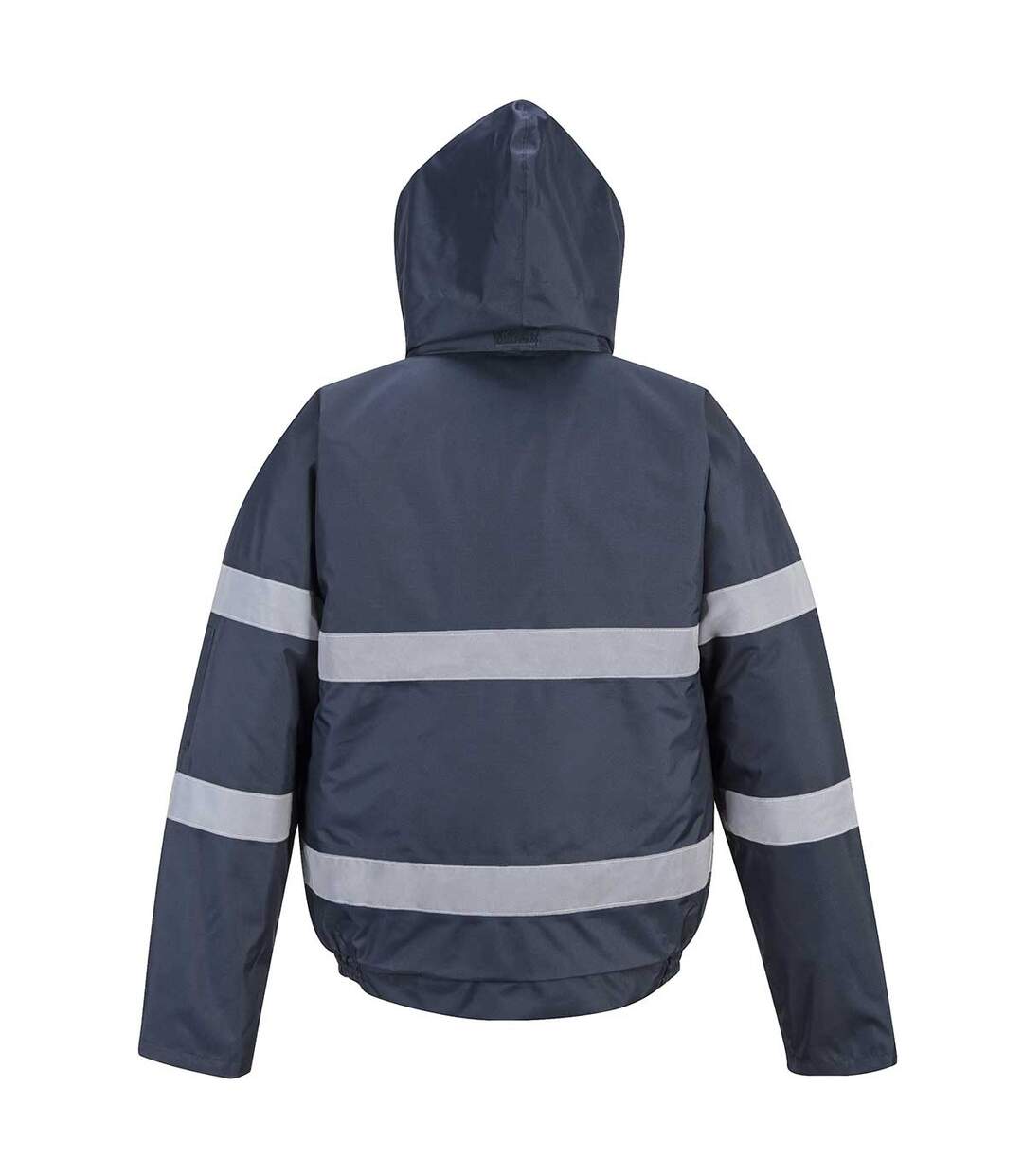 Iona lite reflective work bomber jacket navy Portwest-2