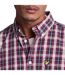 Chemise Manches Longues Motif/style À Carreaux Homme Bleu Marine À Carreaux Lyle & Scott-4