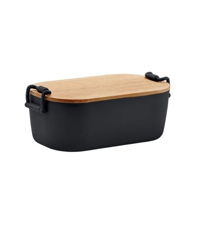 Lekker pp plastic 700ml lunch box one size black MidOcean