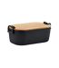 Lekker pp plastic 700ml lunch box one size black MidOcean-1