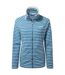 Craghoppers Womens/Ladies Natalia Stripe Fleece Jacket (Mediterranean Blue) - UTCG1882