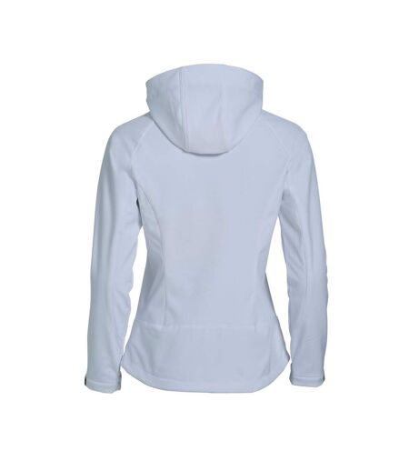 Veste softshell milford femme blanc Clique