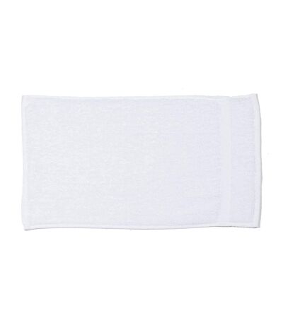 Serviette de bain pour invités luxury taille unique blanc Towel City Towel City