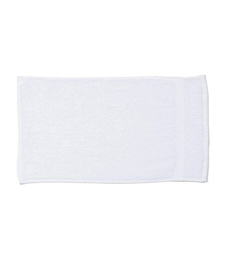 Serviette de bain pour invités luxury taille unique blanc Towel City Towel City