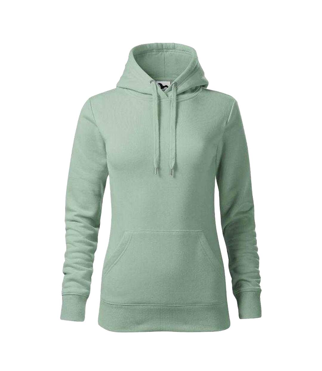 Sweat À Capuche Cape Femme Vert Malfini-1
