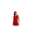 Maillot Sans Manches Motif/style Panneau Contrasté Femme Rouge Vif Blanc Nike-1