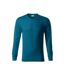 T-shirt Manches Longues Resist Adulte Bleu Pétrole Malfini-1