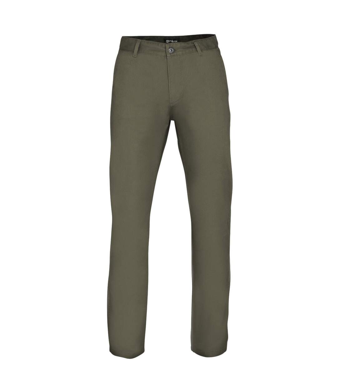 Asquith & Fox Mens Classic Casual Chinos/Trousers (Slate) - UTRW3473-2