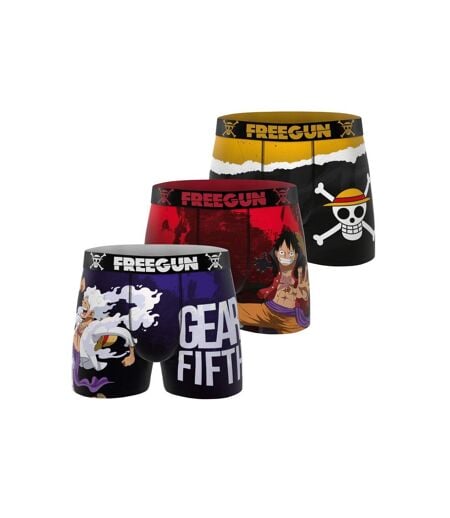 Lot de 3 boxers homme One Piece Freegun