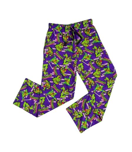 Pantalon De Détente Motif/style Mur Homme Violet Vert Teenage Mutant Ninja Turtles