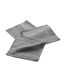 Lot de 3 Serviettes de Table Eldora 40x40cm Gris-1