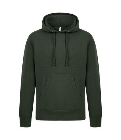 Sweat à capuche homme vert forêt Casual Classics