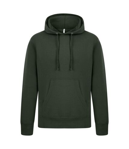 Sweat à capuche homme vert forêt Casual Classics