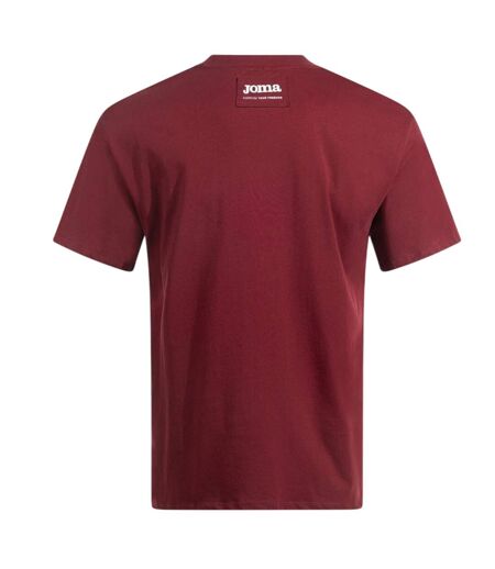T-shirt Manches Courtes Urban Street Homme Rouge Joma