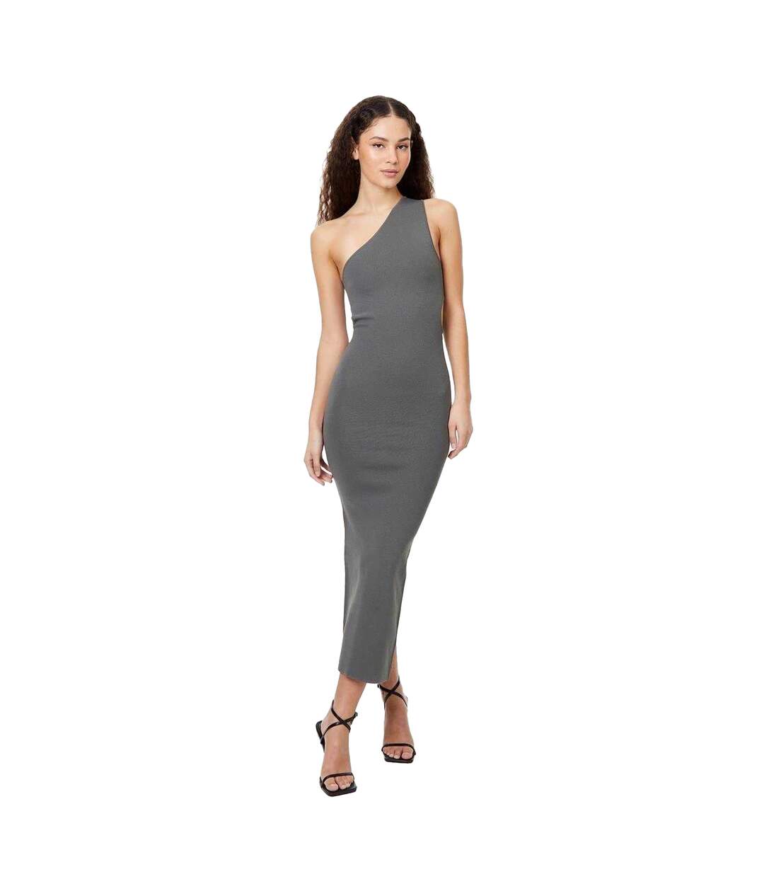 Robe Mi-longue Femme Kaki Délavé Jack Wills-1