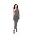 Robe Mi-longue Femme Kaki Délavé Jack Wills-1