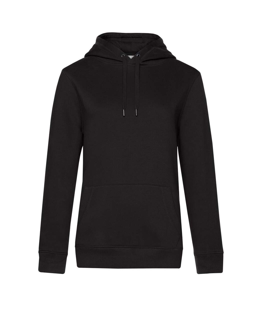 Sweat À Capuche Queen Femme Noir B&C-1