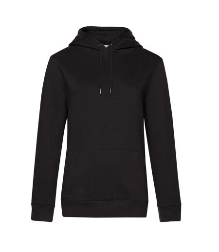 Sweat À Capuche Queen Femme Noir B&C