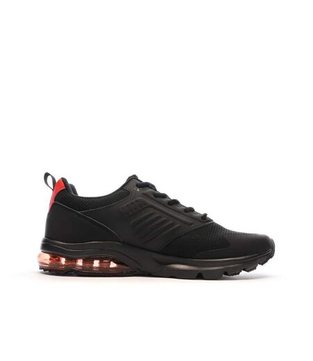 Baskets noires/rouges homme kappa myagi