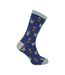 1 Pack Mens Novelty Navy Whiskey Bamboo Socks-1