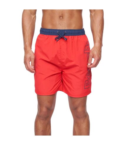 Short de bain belize homme rouge Bench