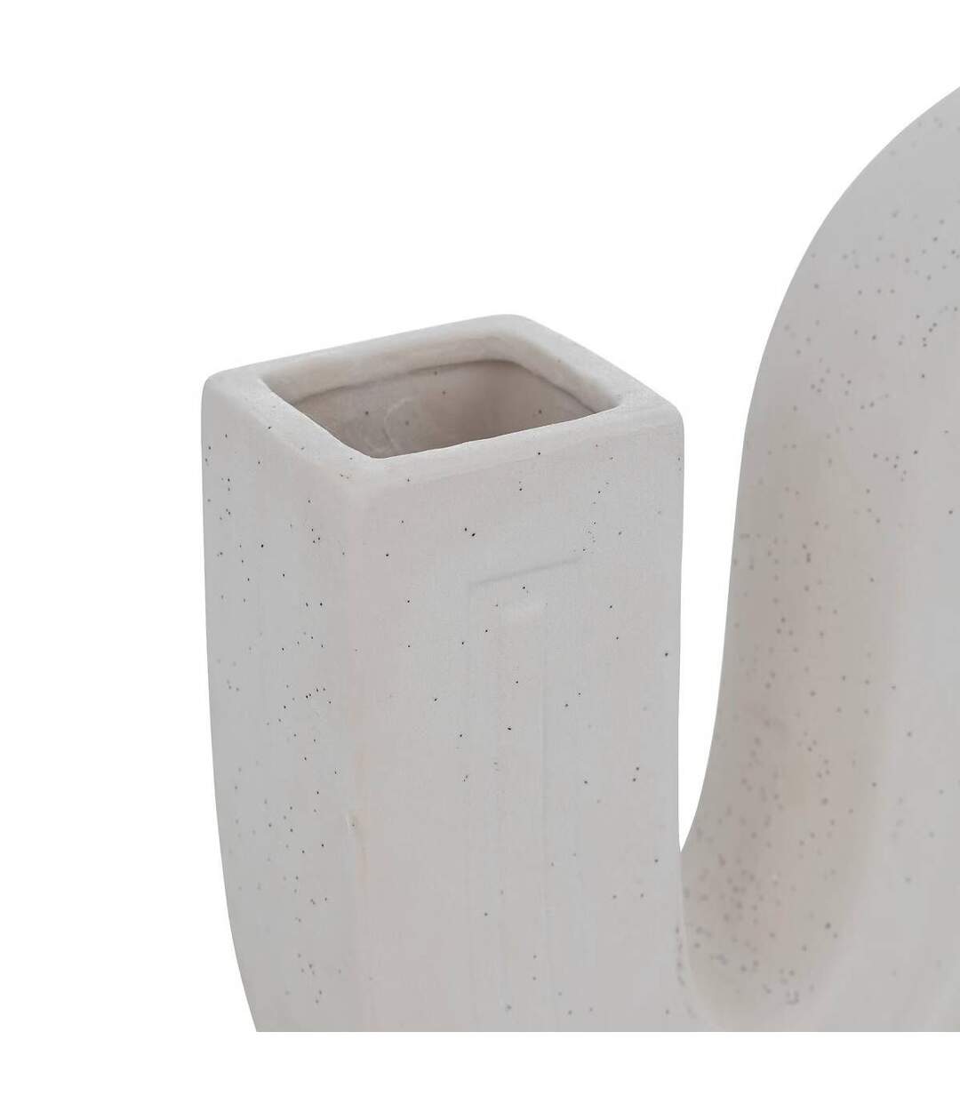 Soliflore en Céramique Olme 24cm Blanc-3