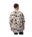 Chemise Manches Courtes Motif/style Photo Homme Blanc Boss-2