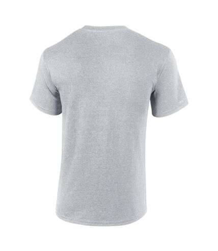 Gildan Mens Ultra Cotton Short Sleeve T-Shirt (Sport Gray) - UTBC475