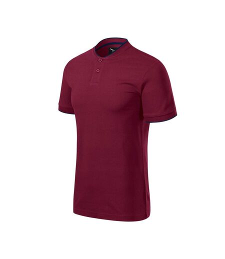 Polo Motif/style Losange Premium Homme Rouge Malfini