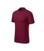 Polo Motif/style Losange Premium Homme Rouge Malfini-3