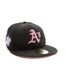 Casquette noire/rose homme new era style activist - l-2