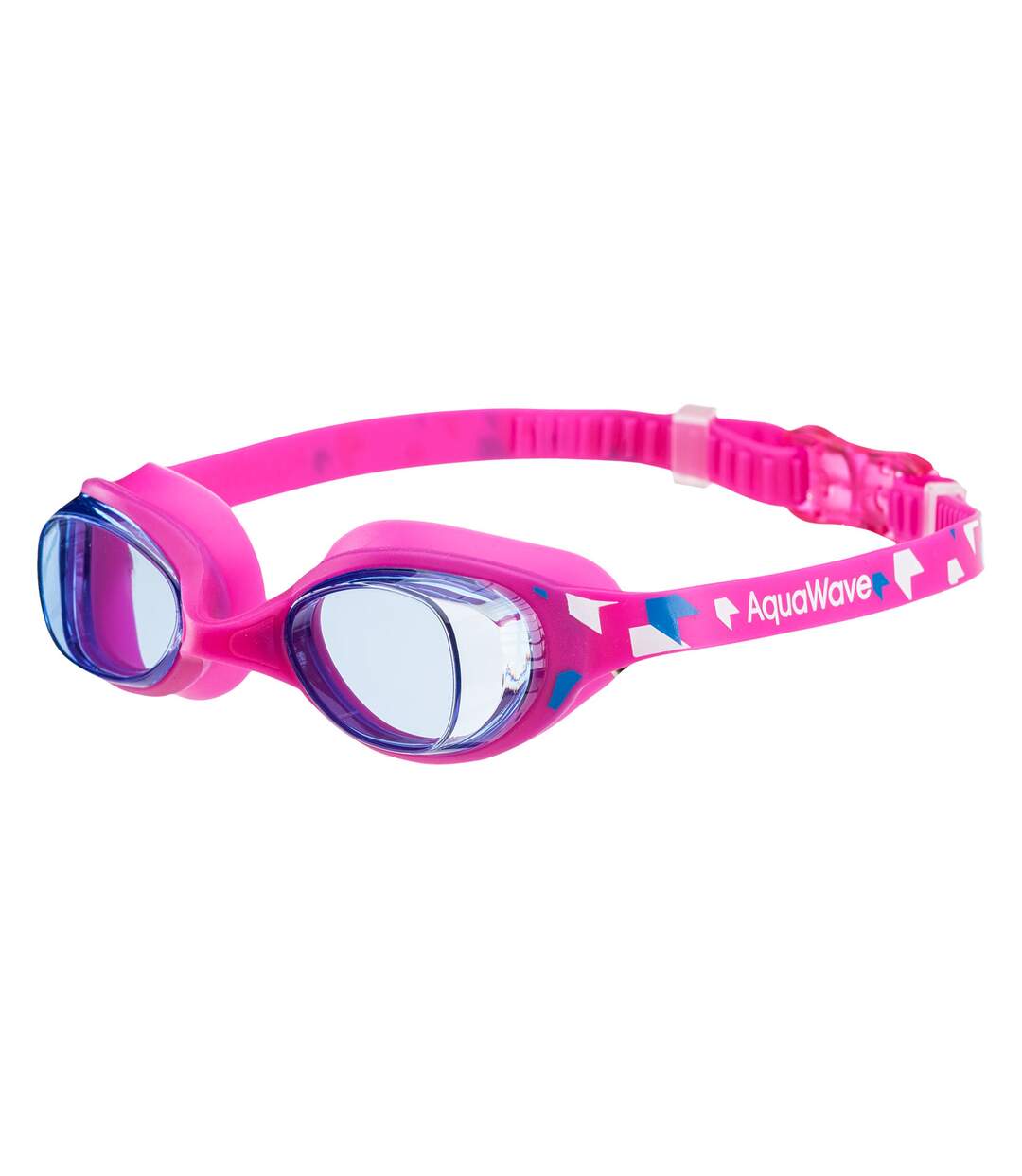 Lunettes de natation breeze enfant rose / bleu transparent Aquawave-2