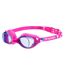 Lunettes de natation breeze enfant rose / bleu transparent Aquawave-2
