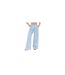 Pantalon De Jogging Palazzo Femme Bleu Pâle I Saw It First-1